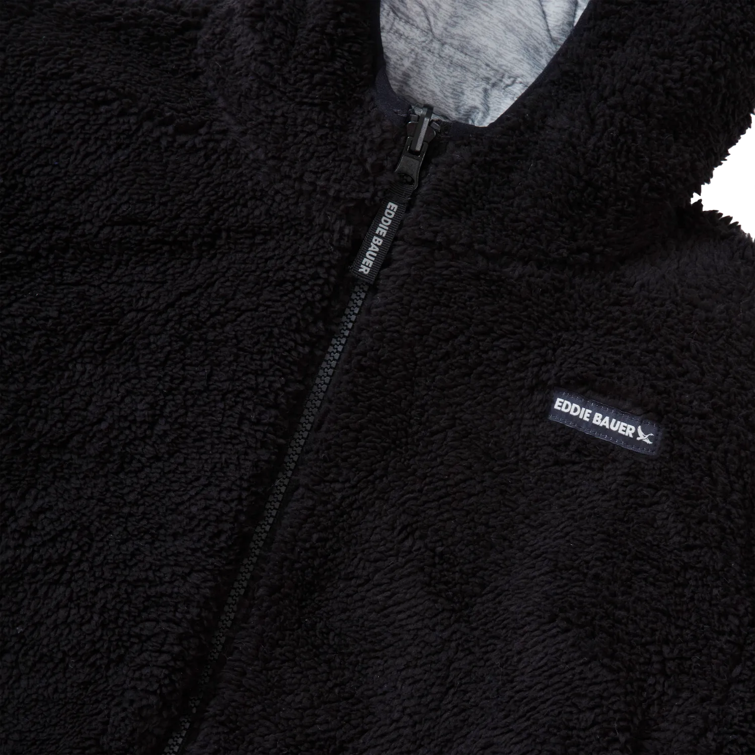 Geaca Eddie Bauer Deer Harbor baieti reversibila negru