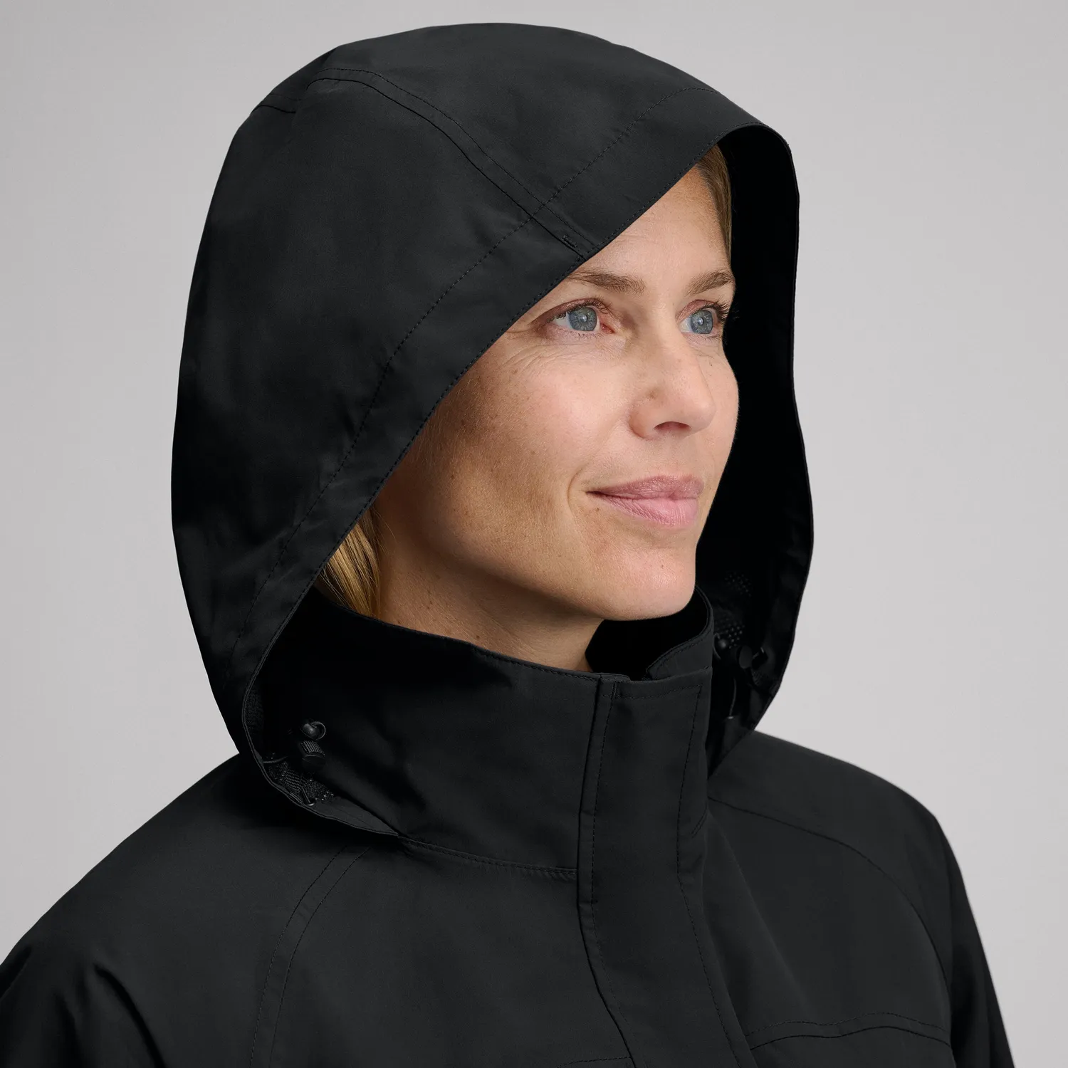 Eddie Bauer Rainfoil geaca ploaie dama neagra