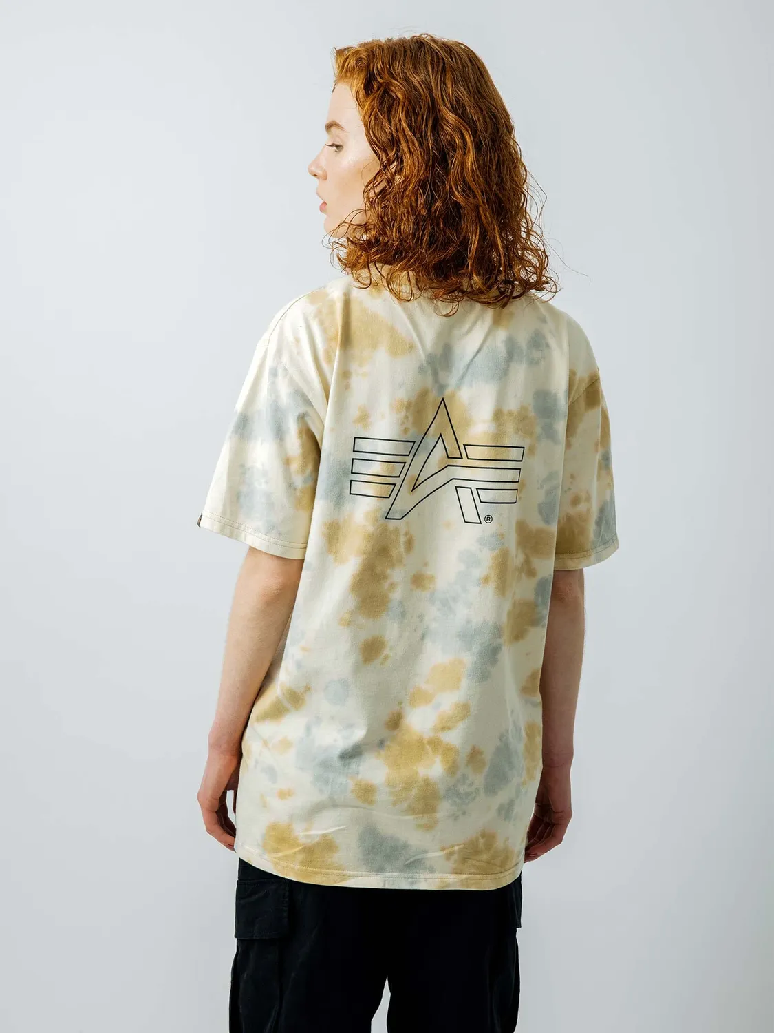 Alpha Industries Gramicci Tie Dye tricou camo bumbac
