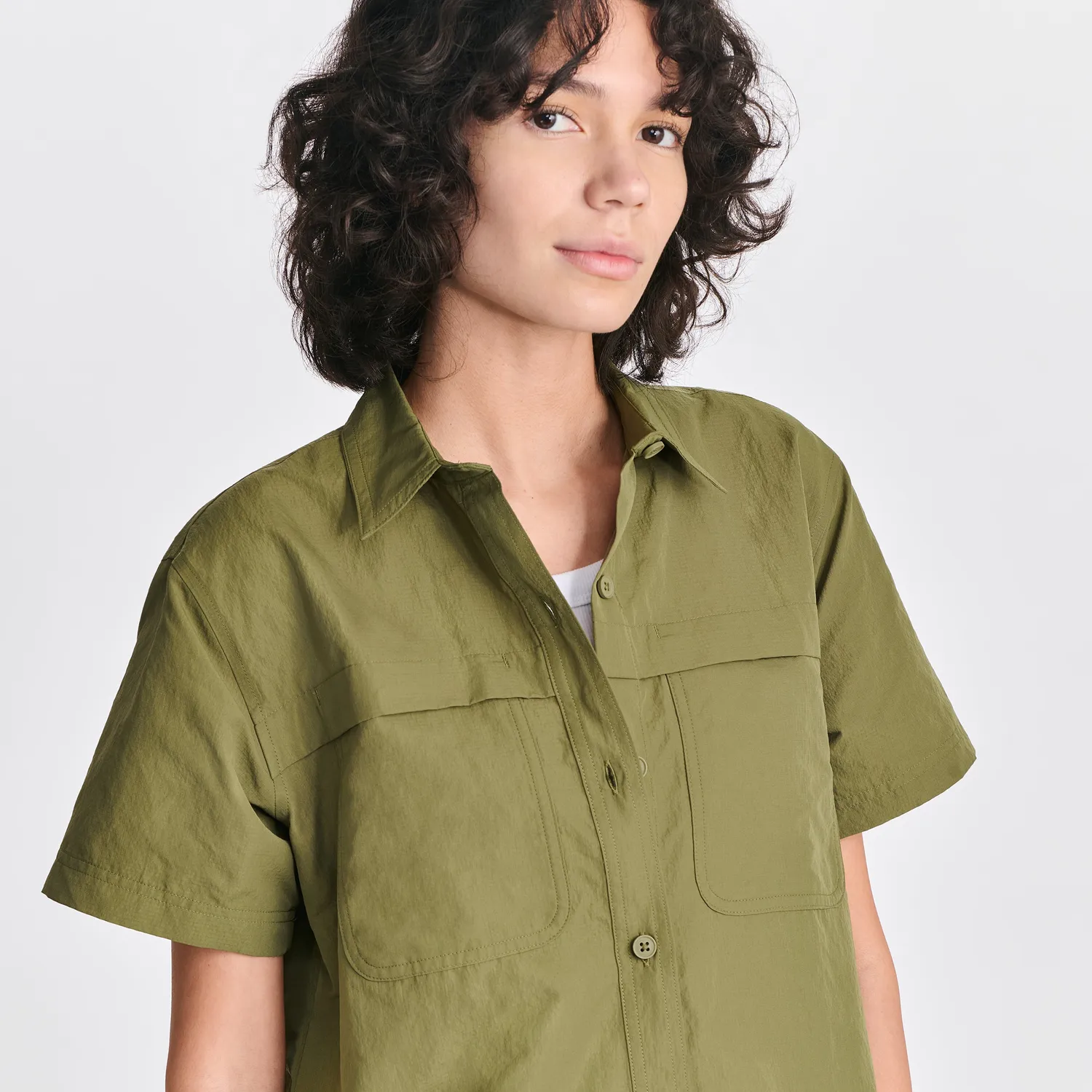Eddie Bauer Rainier cămașă White protecție solară