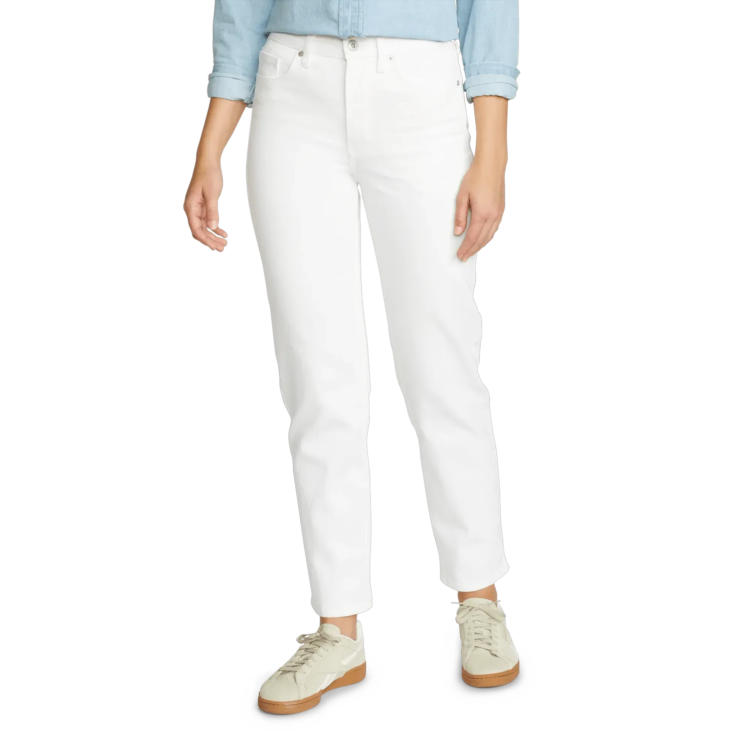Eddie Bauer Authentic blugi dama drepti talie inalta