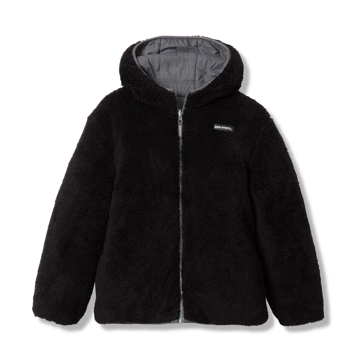 Eddie Bauer Deer Harbor geaca baieti reversibila neagra