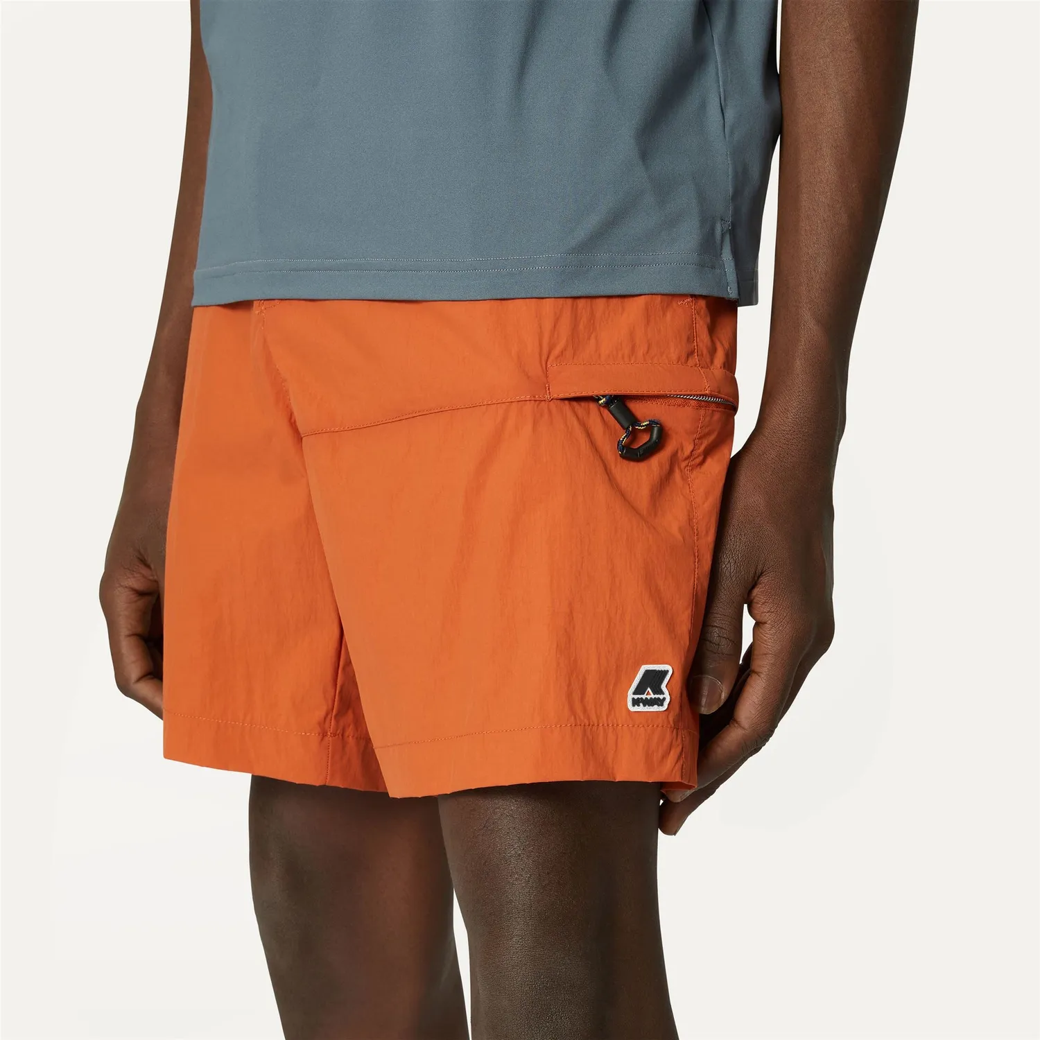 K-Way Taprinne K81267W bermude barbati Orange Copper cargo