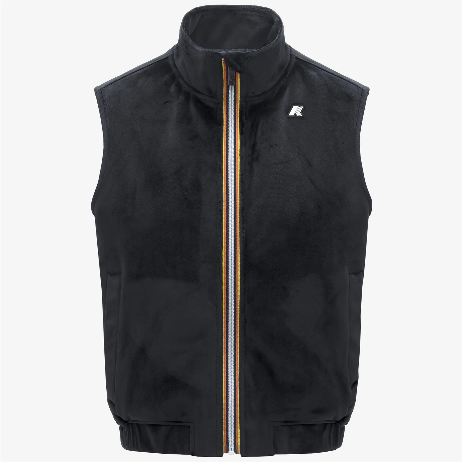 K-Way Vivielme Velour Polar vestă damă neagră fleece