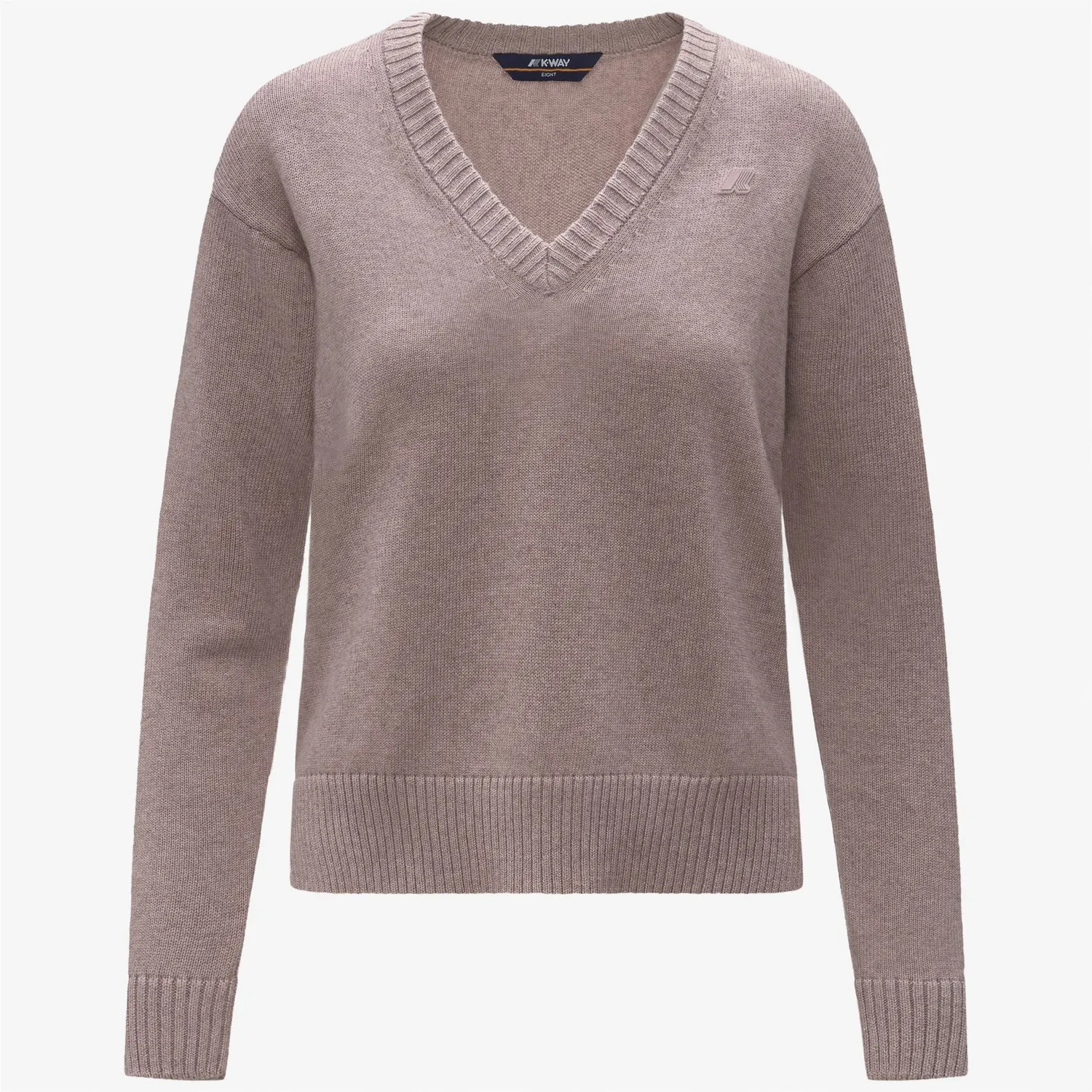 K-Way Adine Cotton Cashmere pulover dama roz