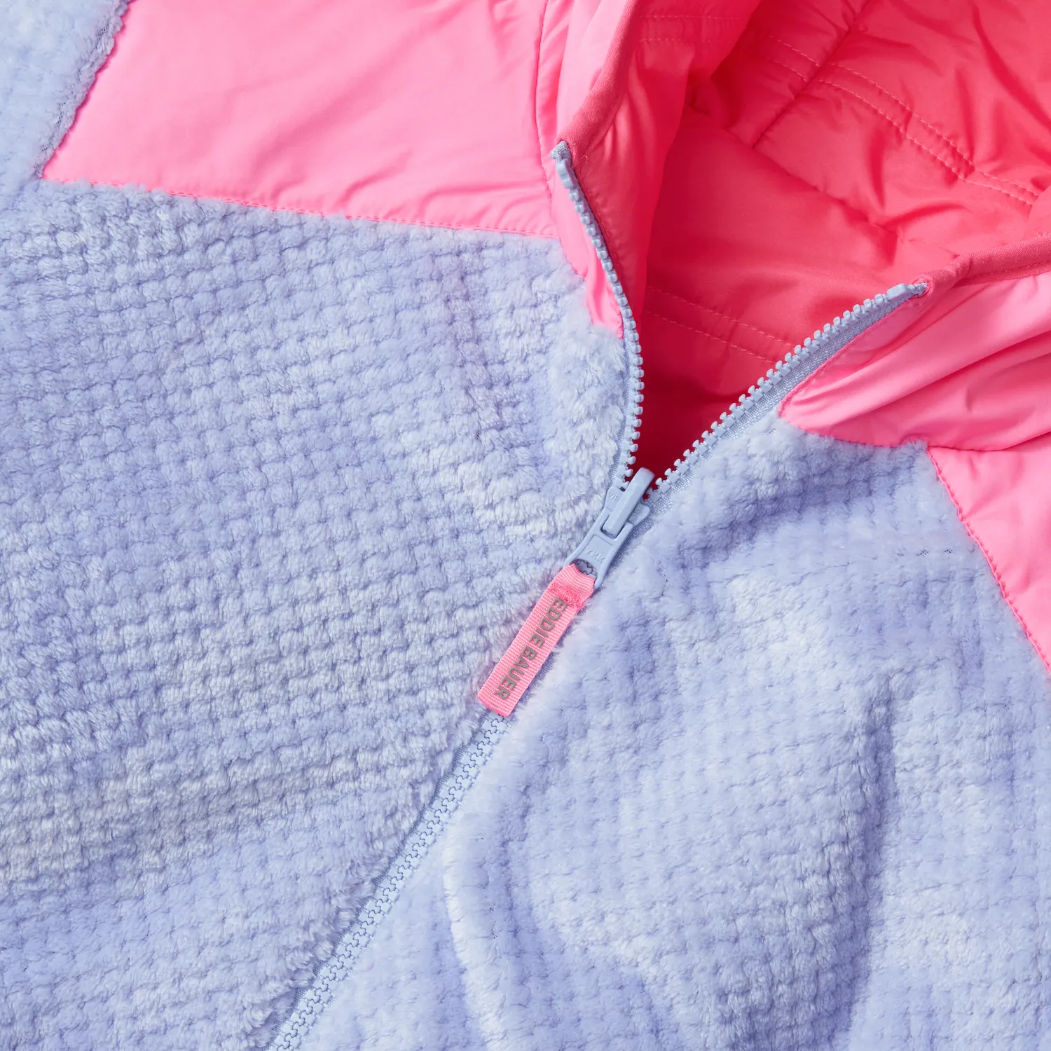 Eddie Bauer Deer Harbor Reversible Hooded geaca fete lavendel