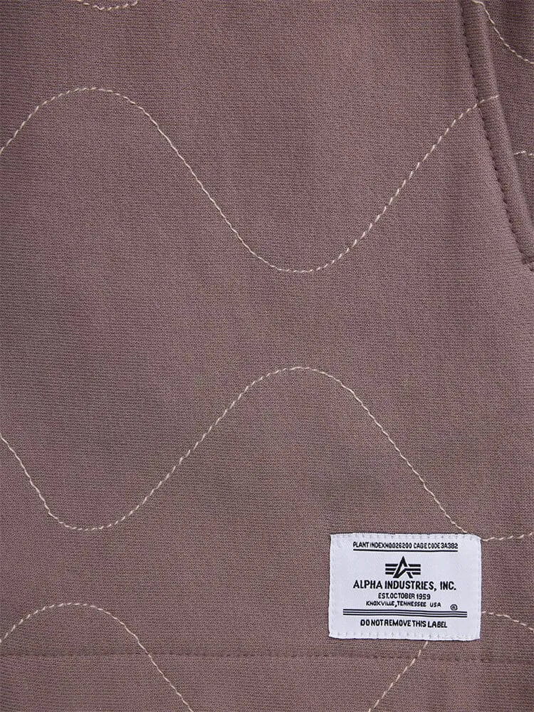 Alpha Industries Quilted sort dama mov praf matlasat