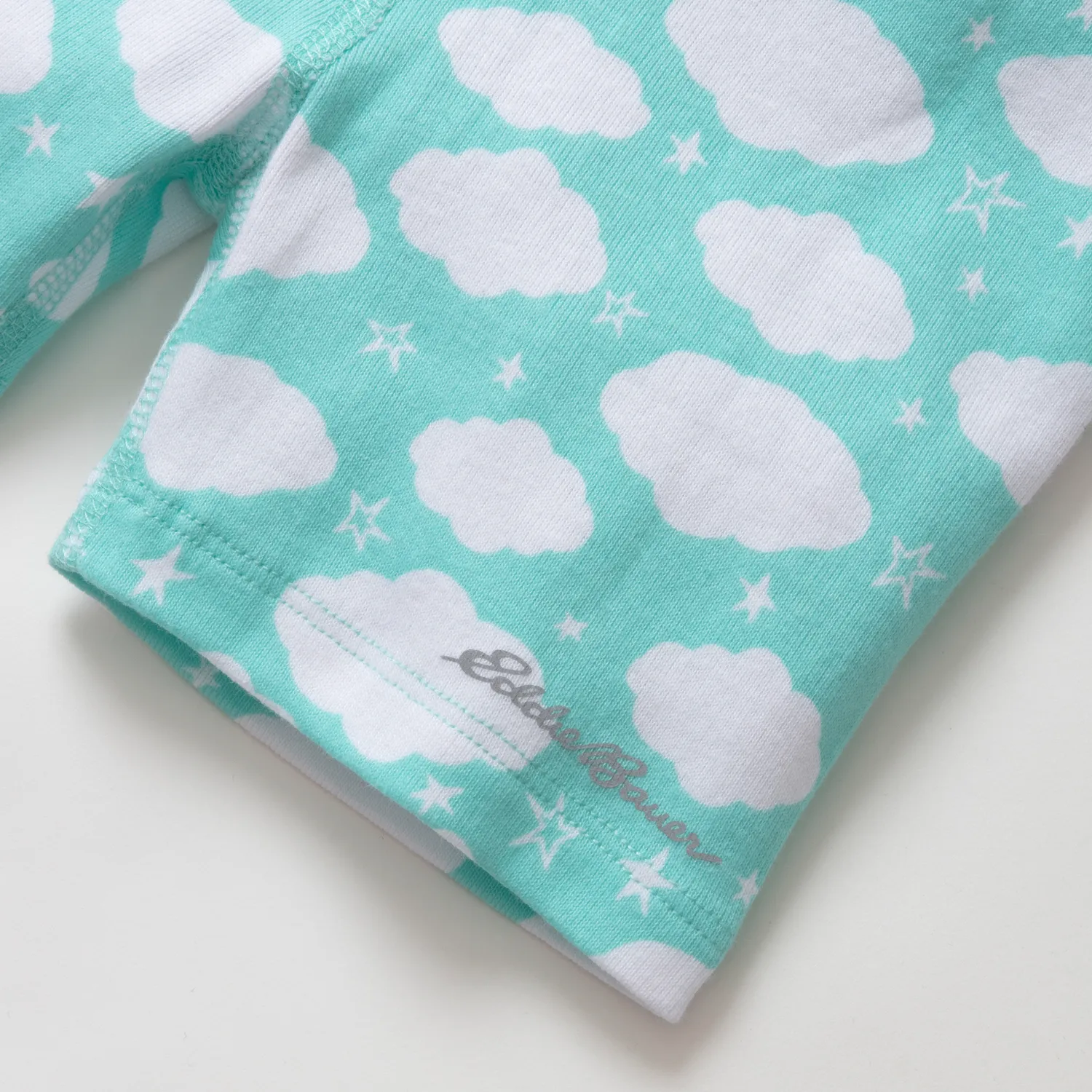 Eddie Bauer Cotton Short Sleep Set pijama fete Aqua bumbac