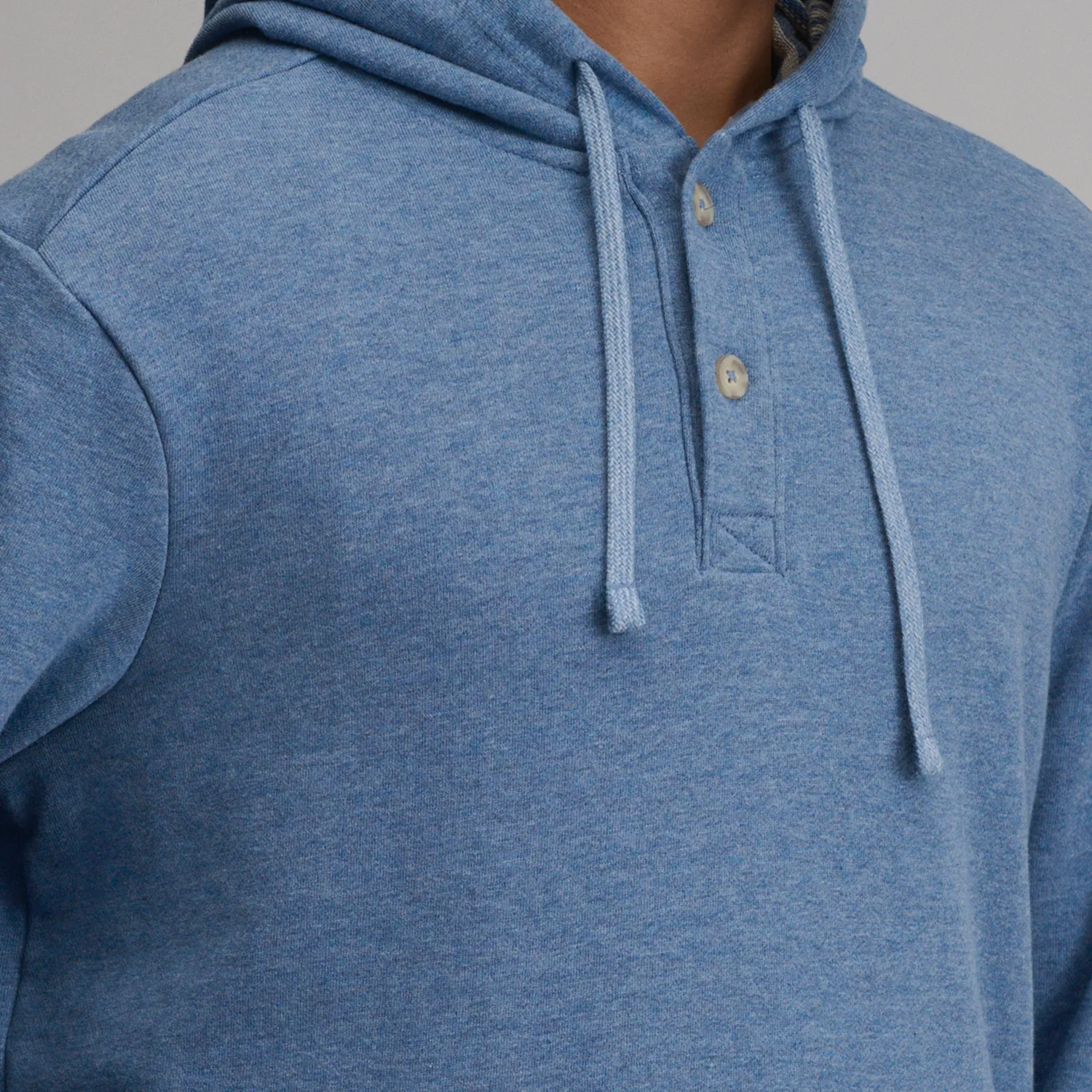 Eddie Bauer Henley hanorac barbati ivory bumbac