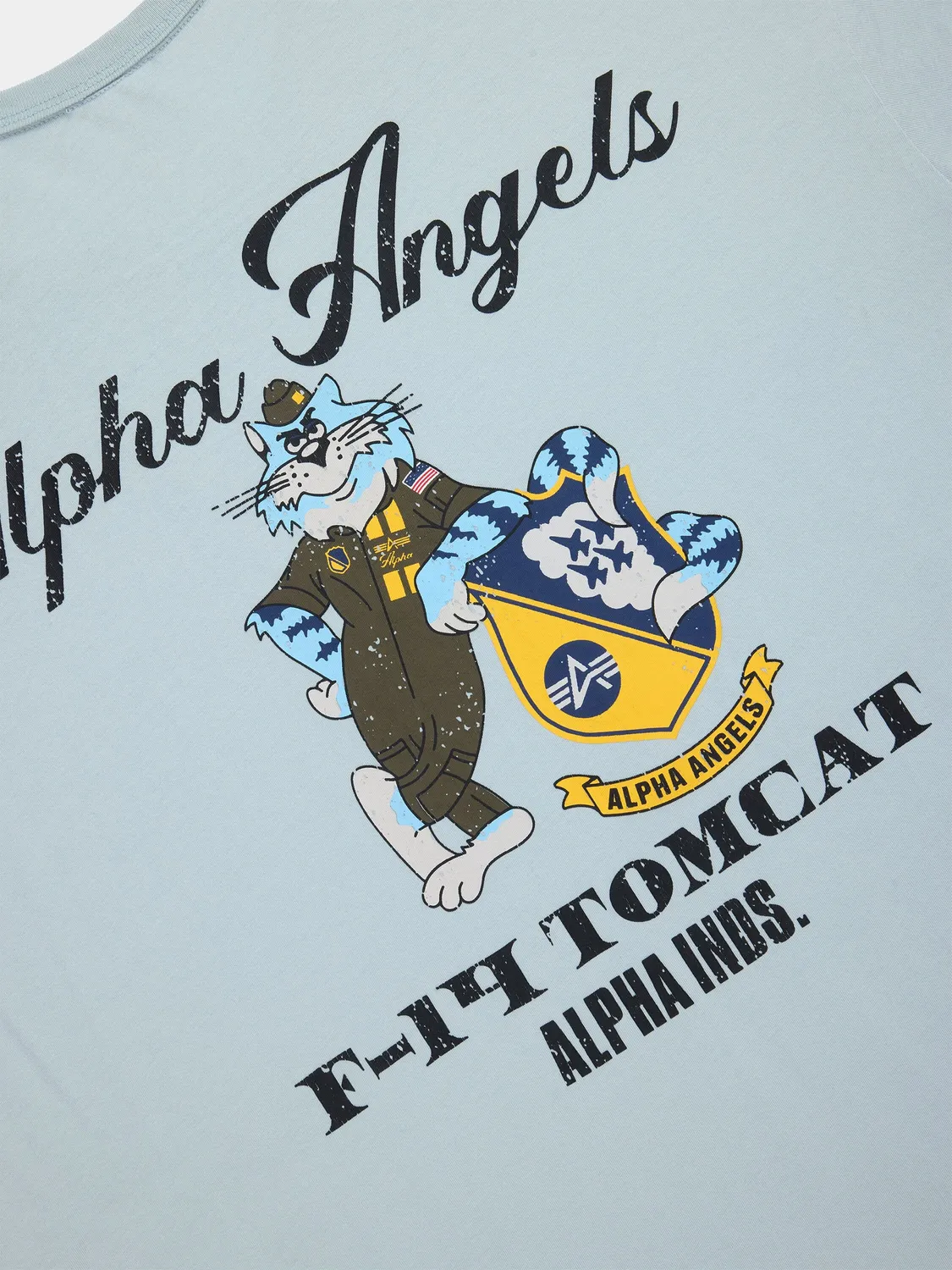 Alpha Industries Angels tricou mist relaxed bumbac