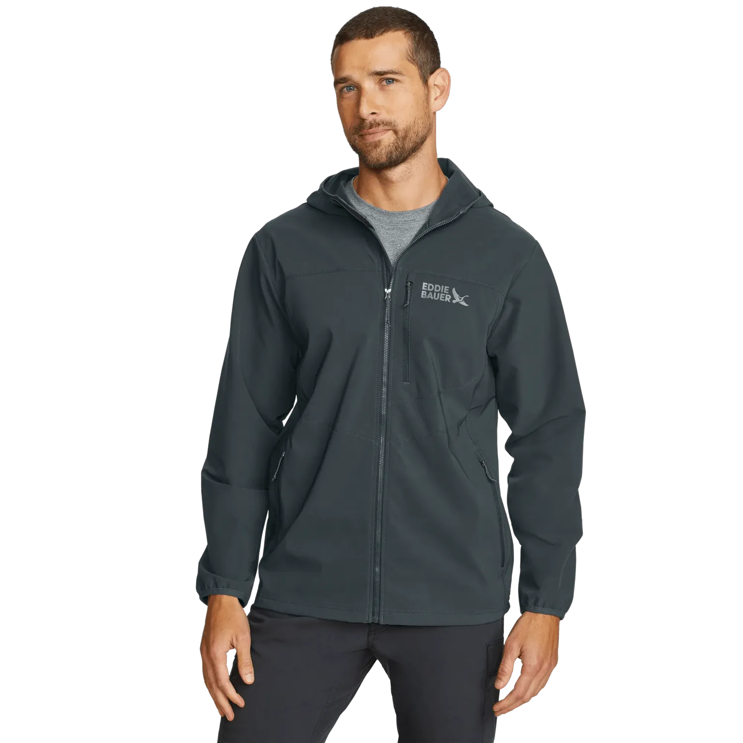 Eddie Bauer Stratify hanorac barbati Tile Blue UPF50+