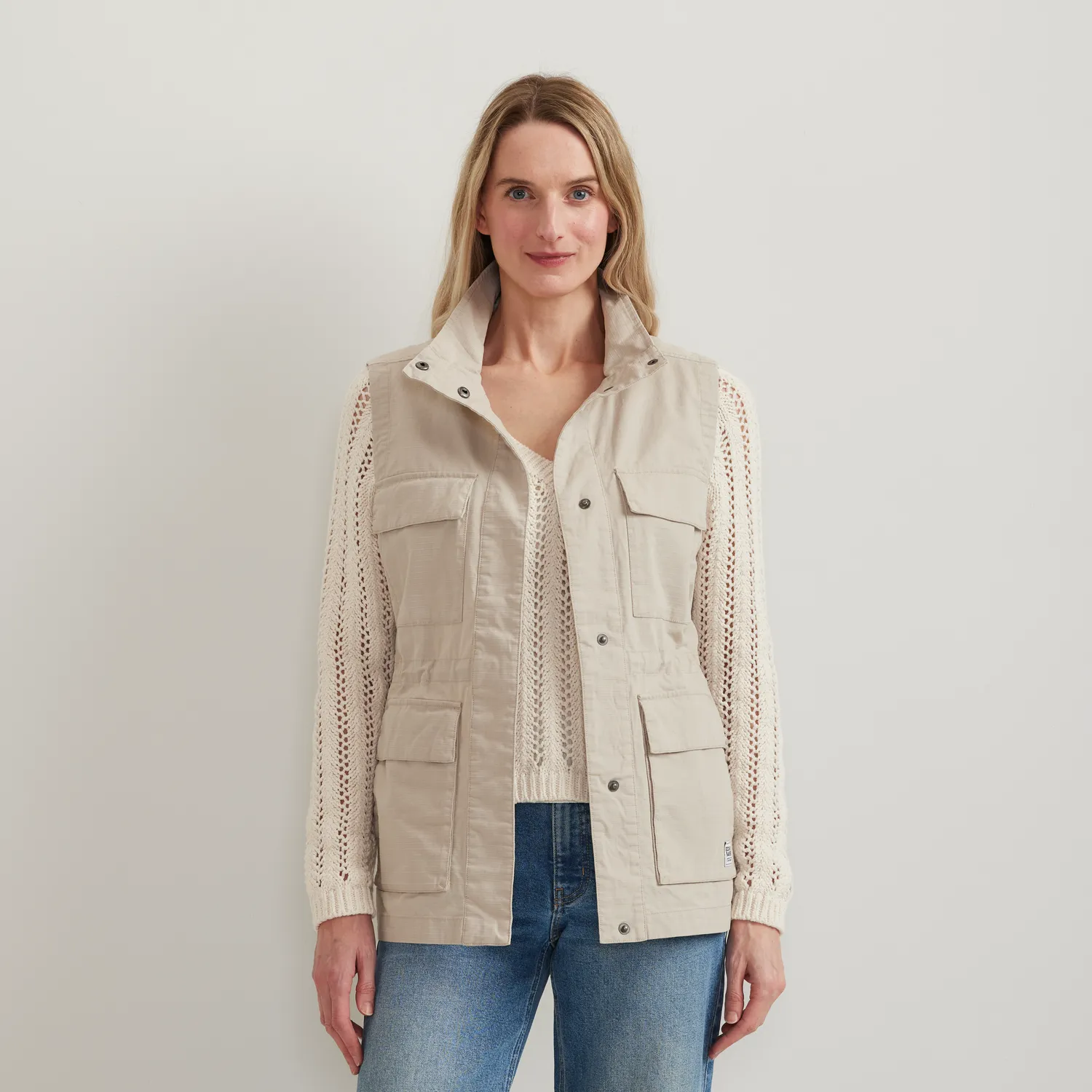 Eddie Bauer Trekker 2.0 vestă damă Alder bumbac