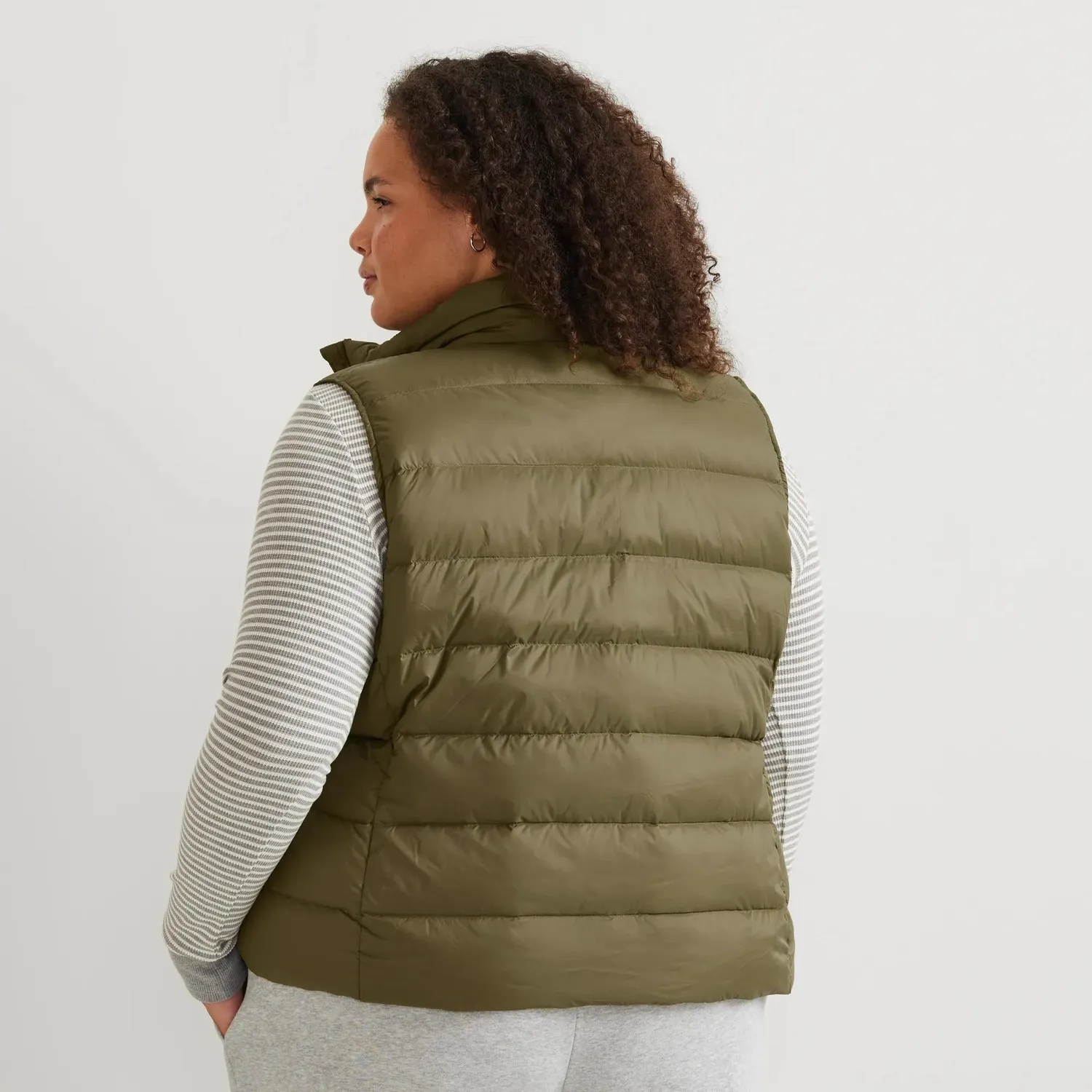 Eddie Bauer CirrusLite Down vesta dama Gri