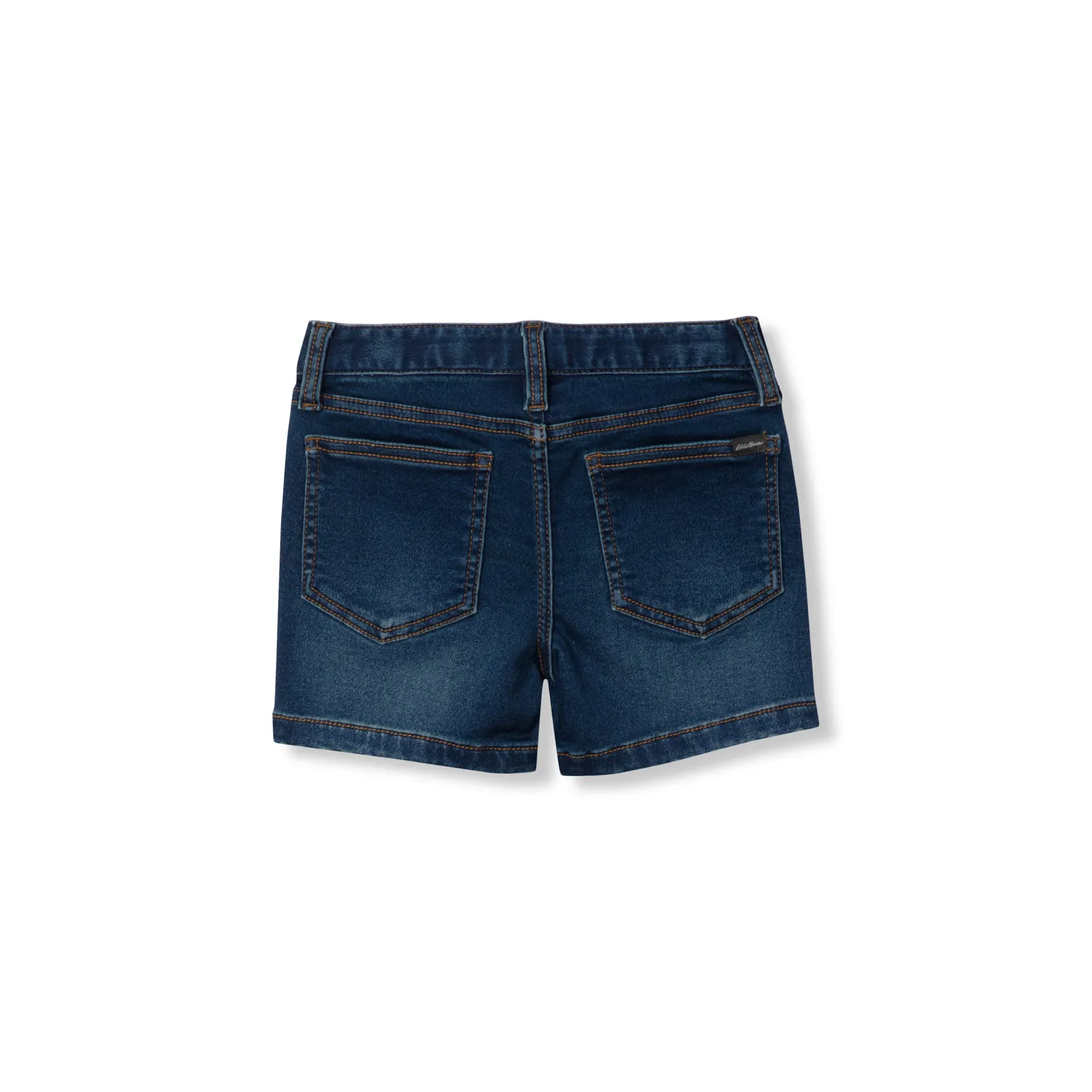 Eddie Bauer Flex Knit Denim Shorts pantaloni scurti Light Wash elastic