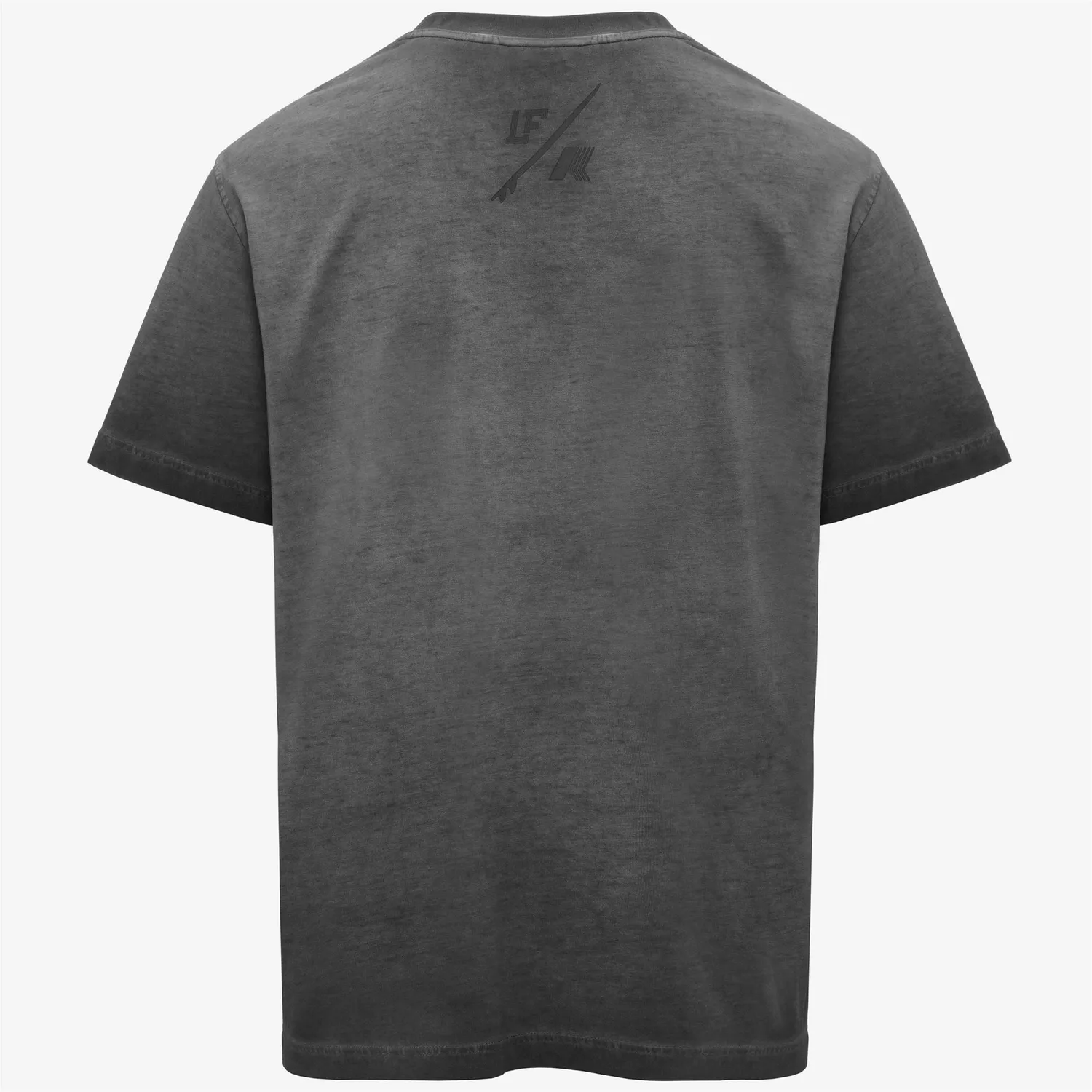 K-Way Leo LF tricou barbati negru bumbac gros