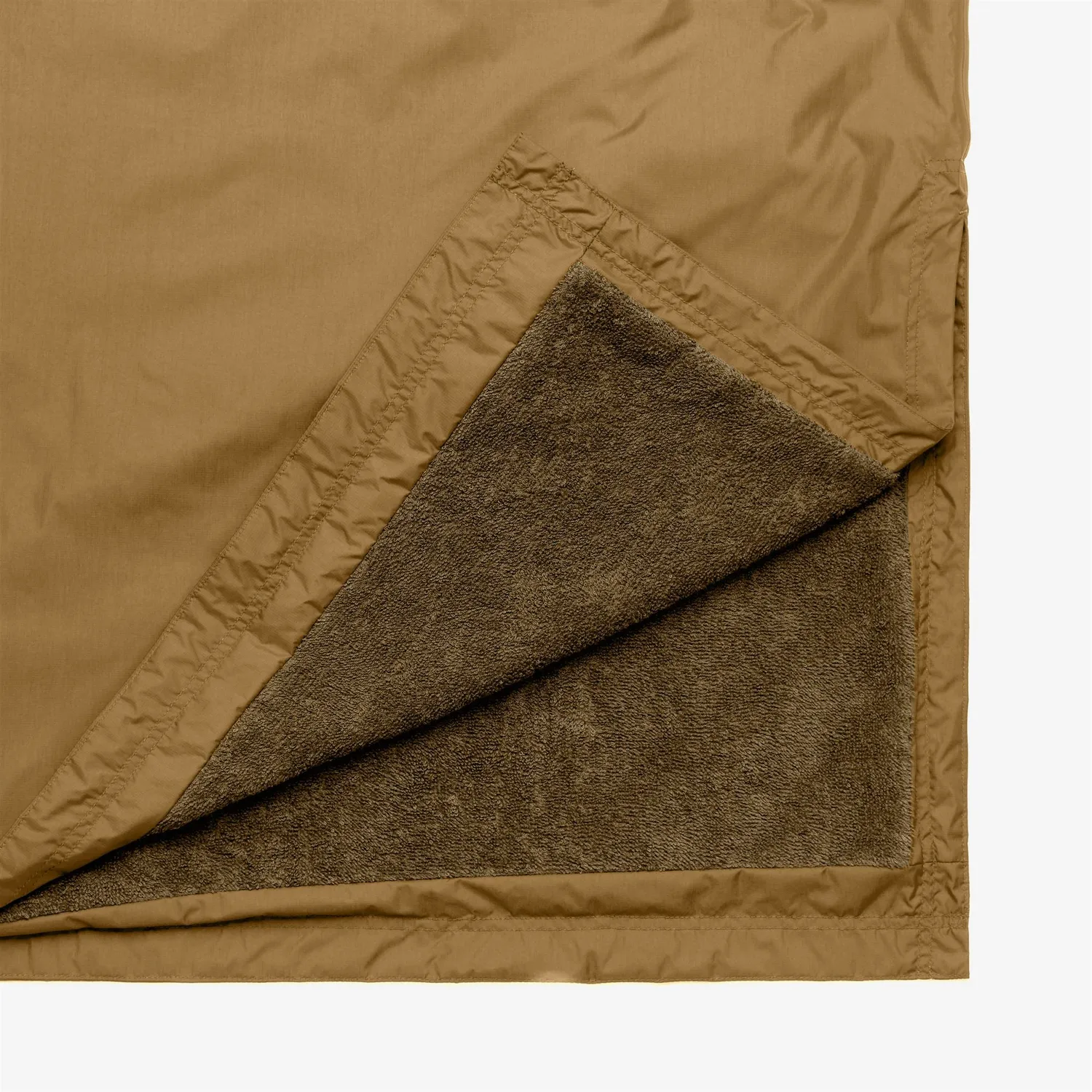 K-Way Hendaye poncho Brown Bistre impermeabil L
