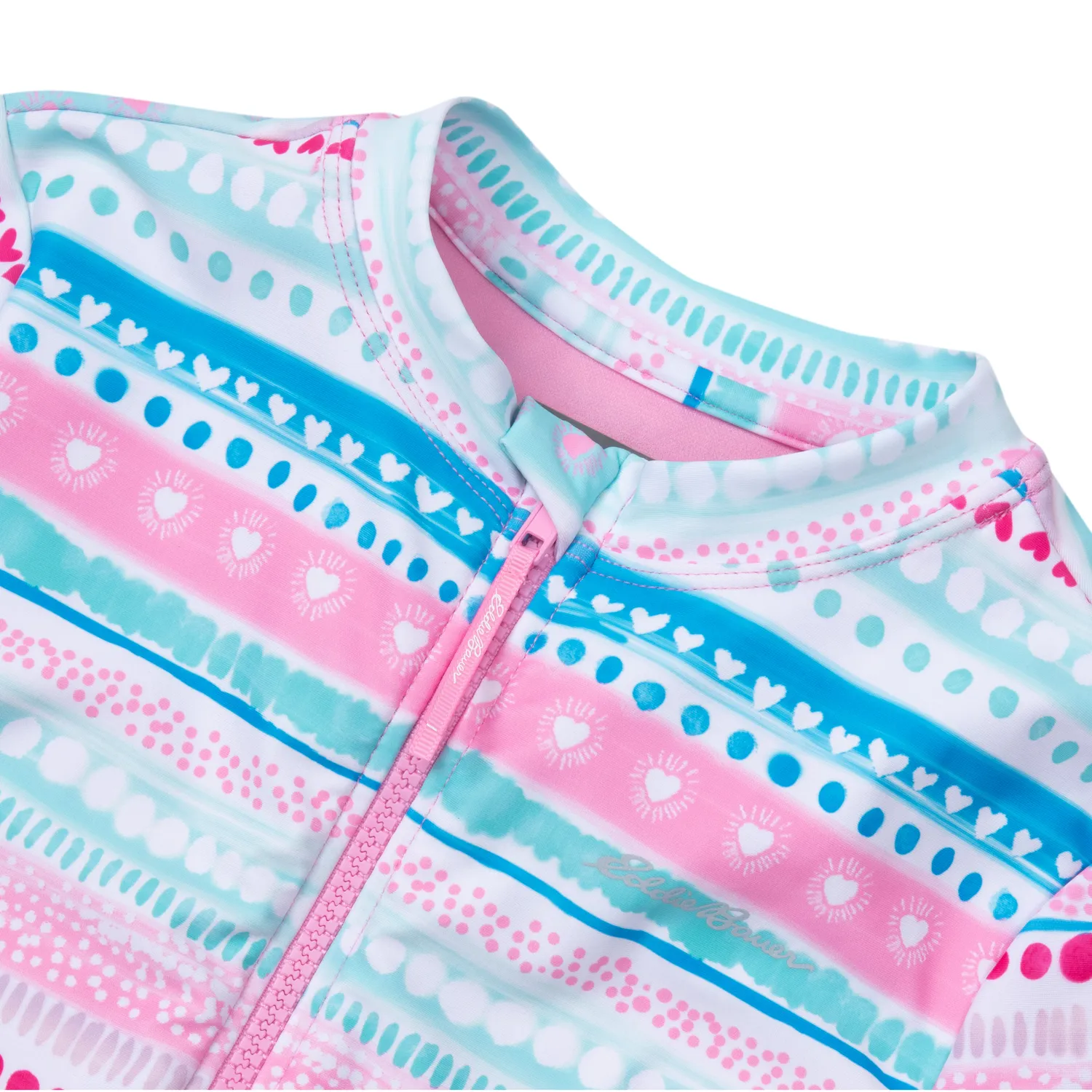 Eddie Bauer Sea Spray One Piece costum baie fete Coral Reef