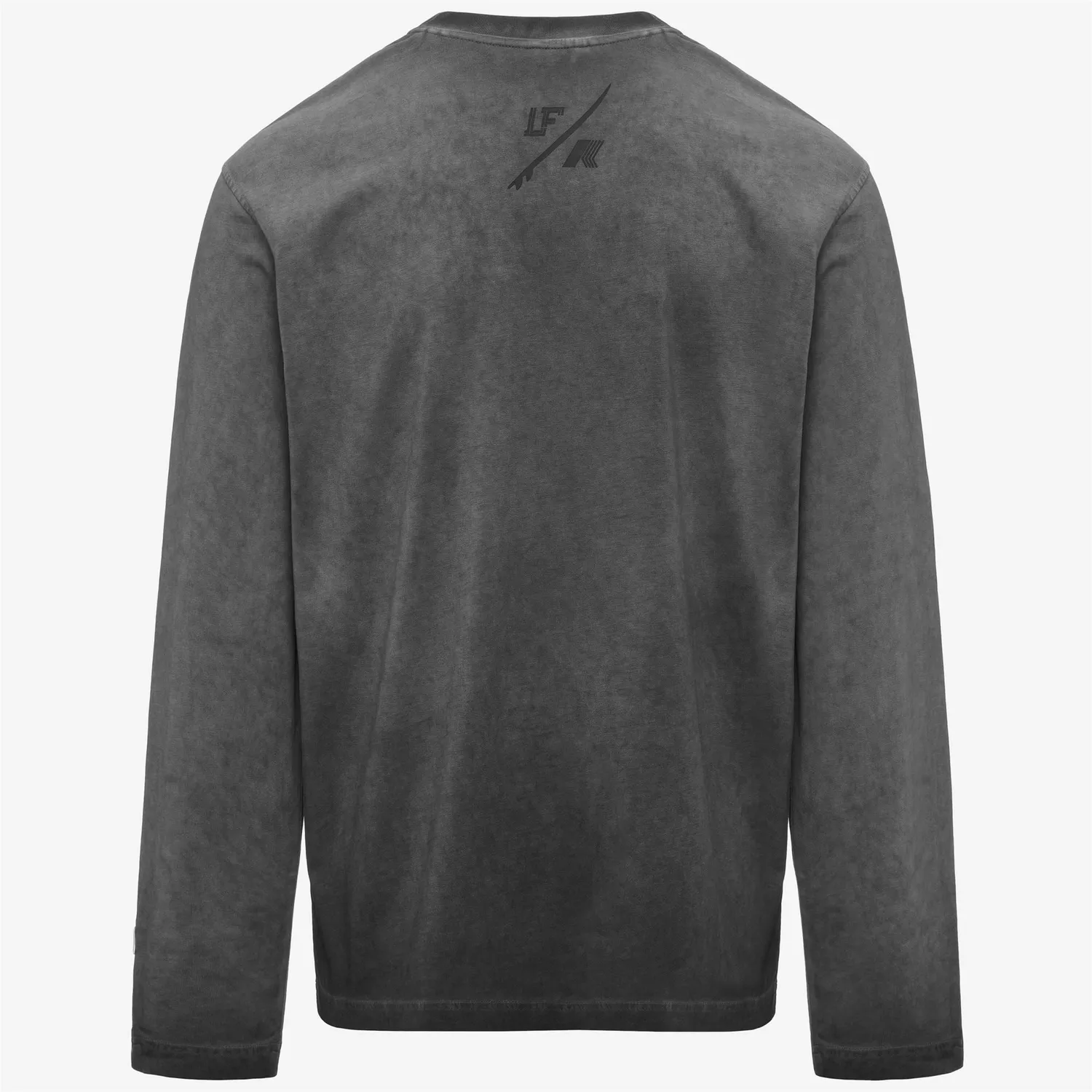 K-Way Nardo LF tricou negru bumbac 180g
