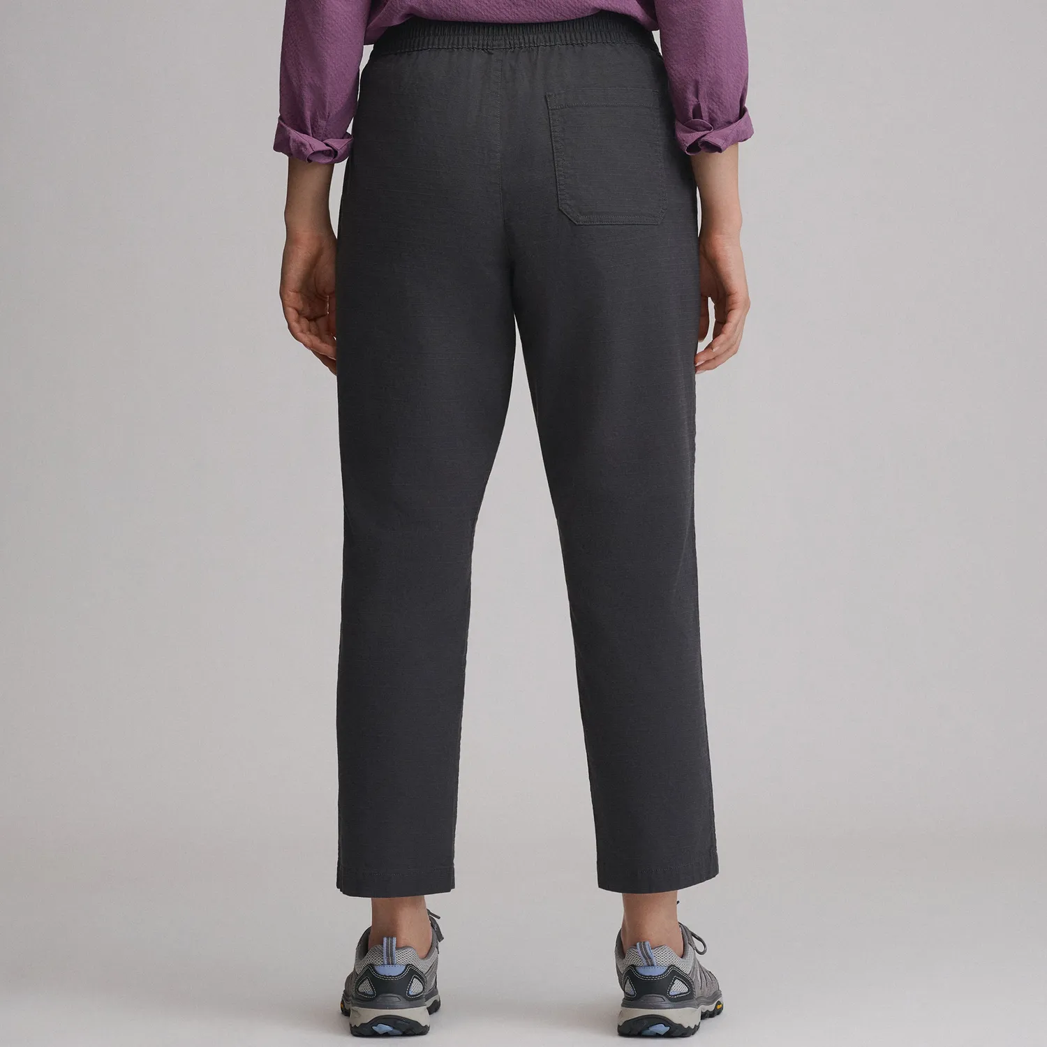Eddie Bauer Ripstop pantaloni Wine elastici