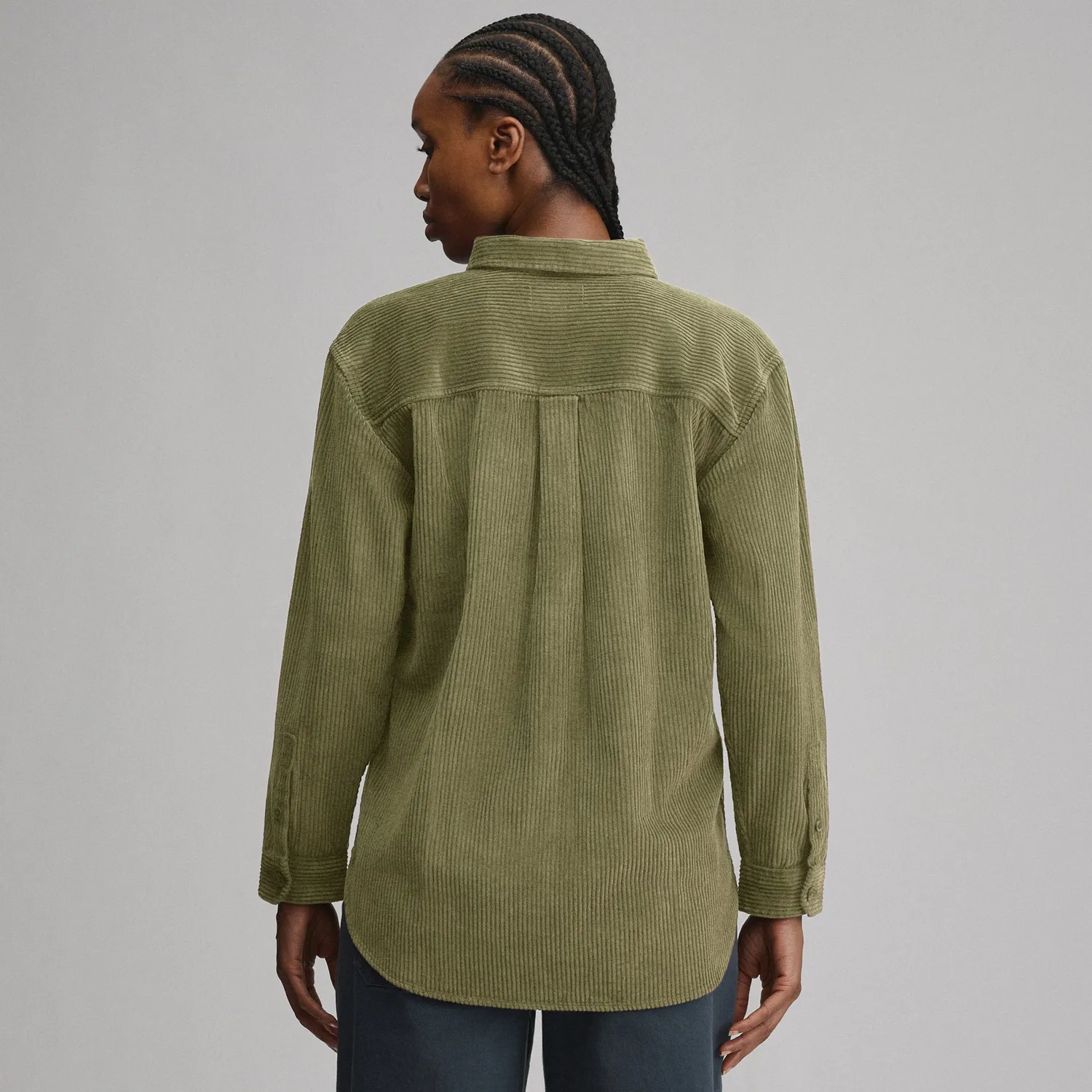 Eddie Bauer Canyons Boyfriend camasa cord roz