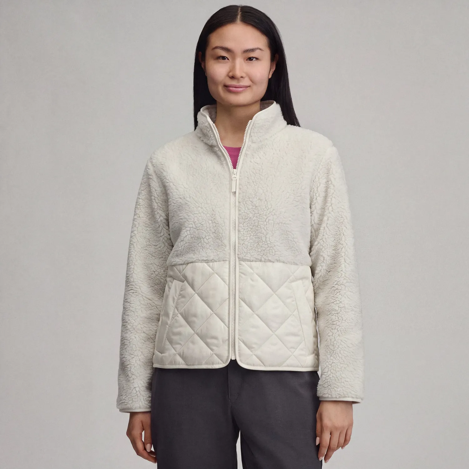 Eddie Bauer Wander geacă fleece damă neagră mixed