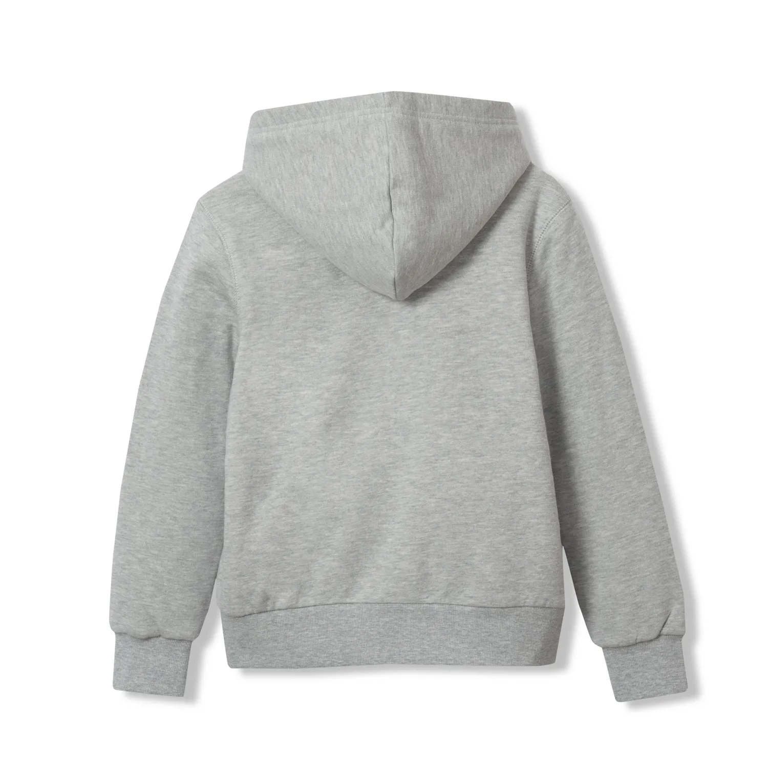 Eddie Bauer Camp Fleece hanorac fete gri cu gluga calda
