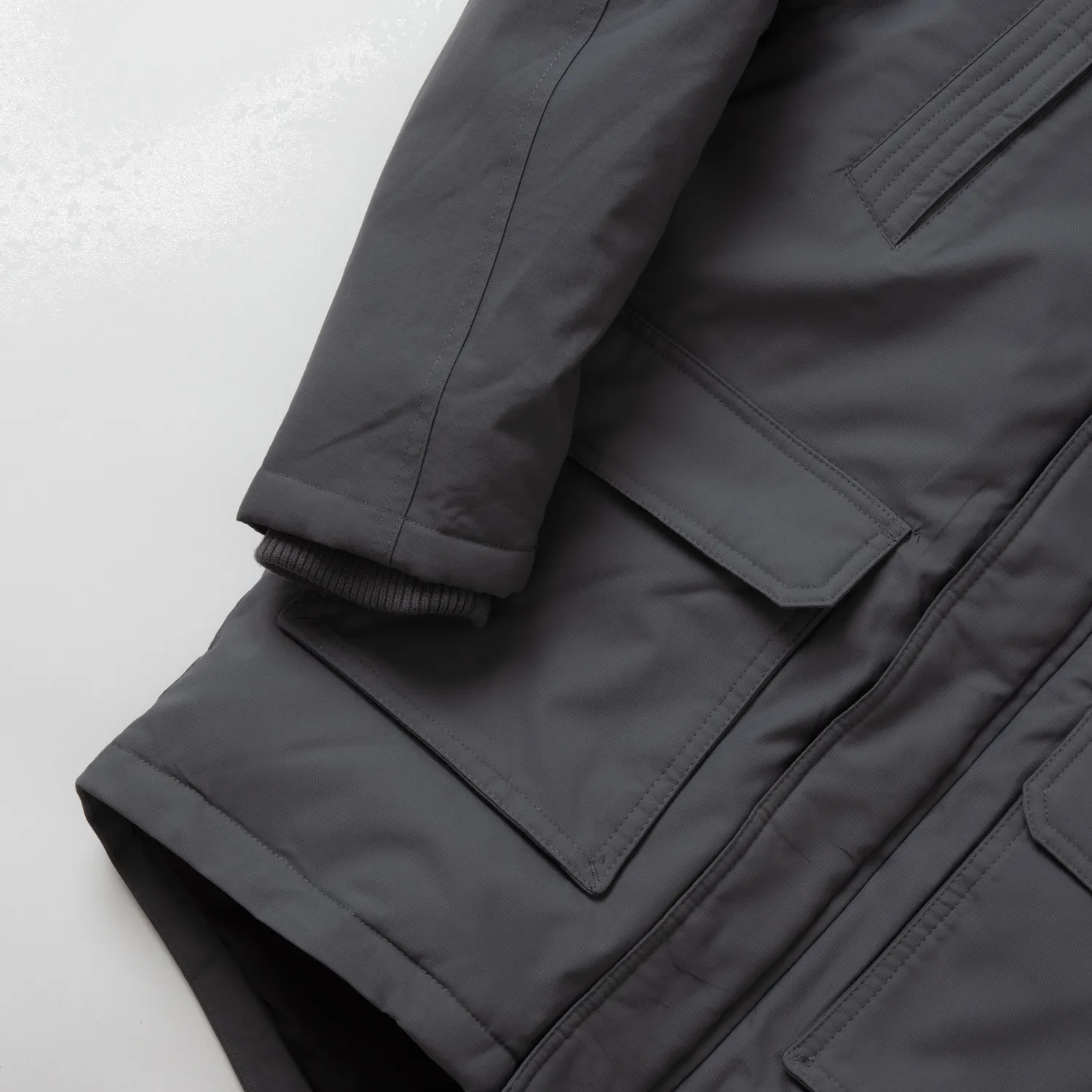 Eddie Bauer Superior Down parka baieti bleumarin calduros
