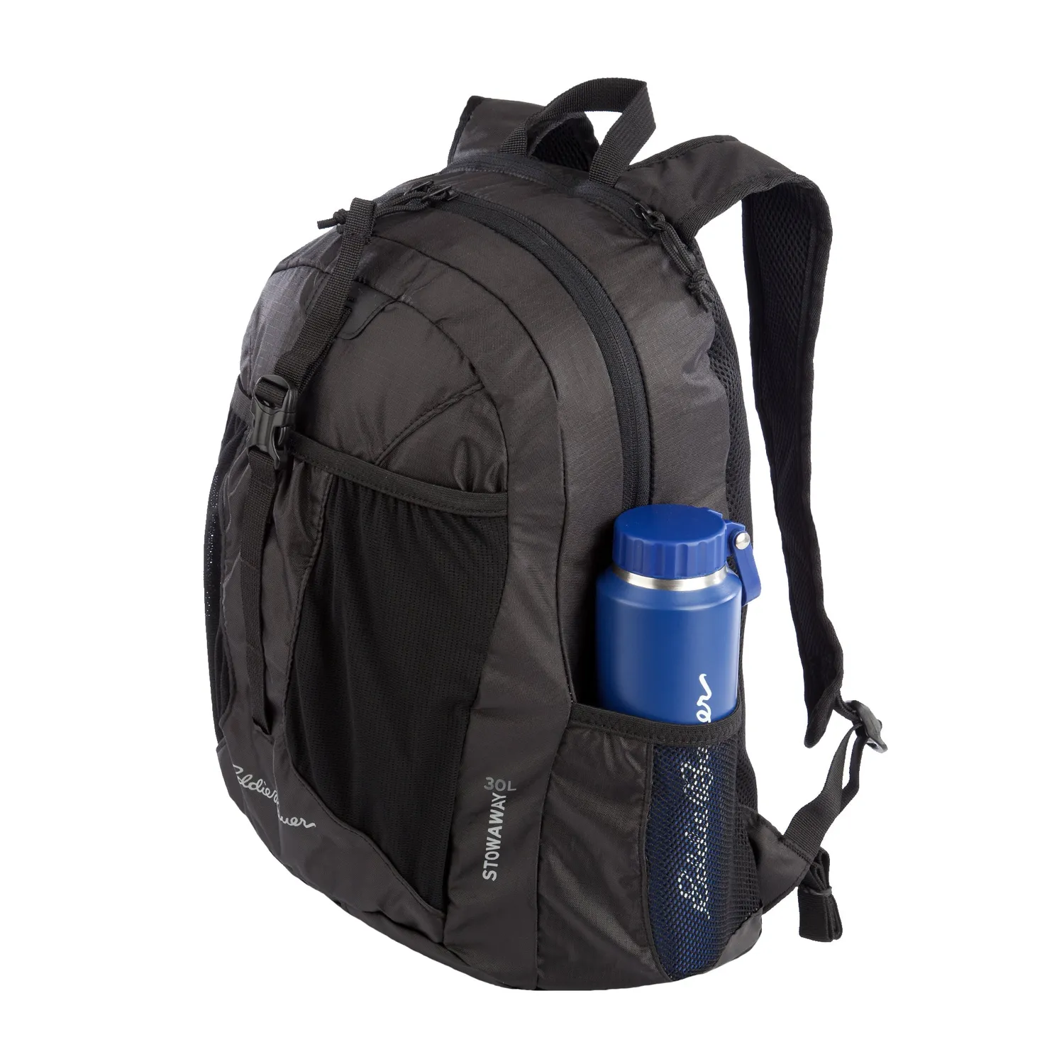 Eddie Bauer Stowaway rucsac 30L Negru pliabil