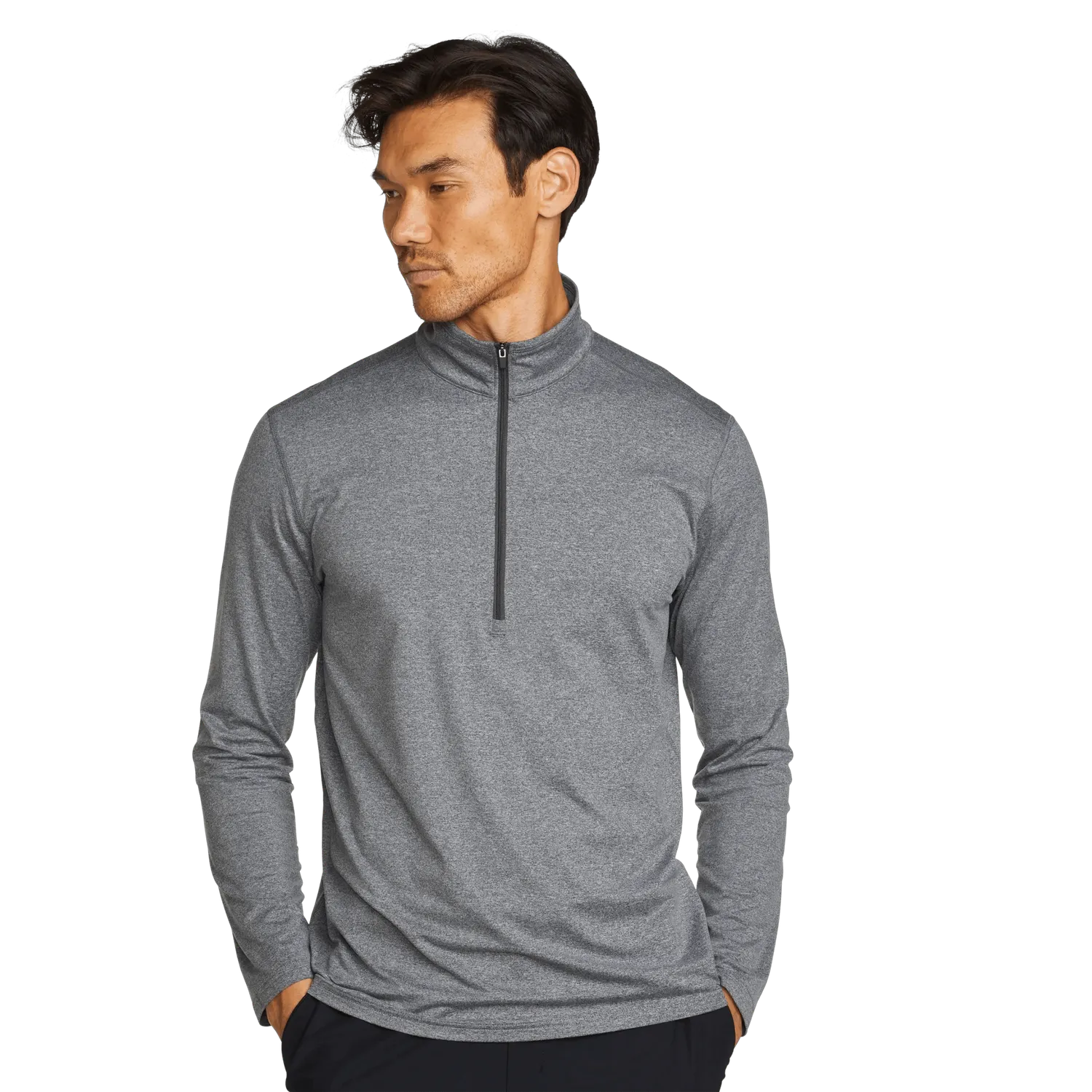 Eddie Bauer Mountain Trek 1/2-Zip bluză gri stretch