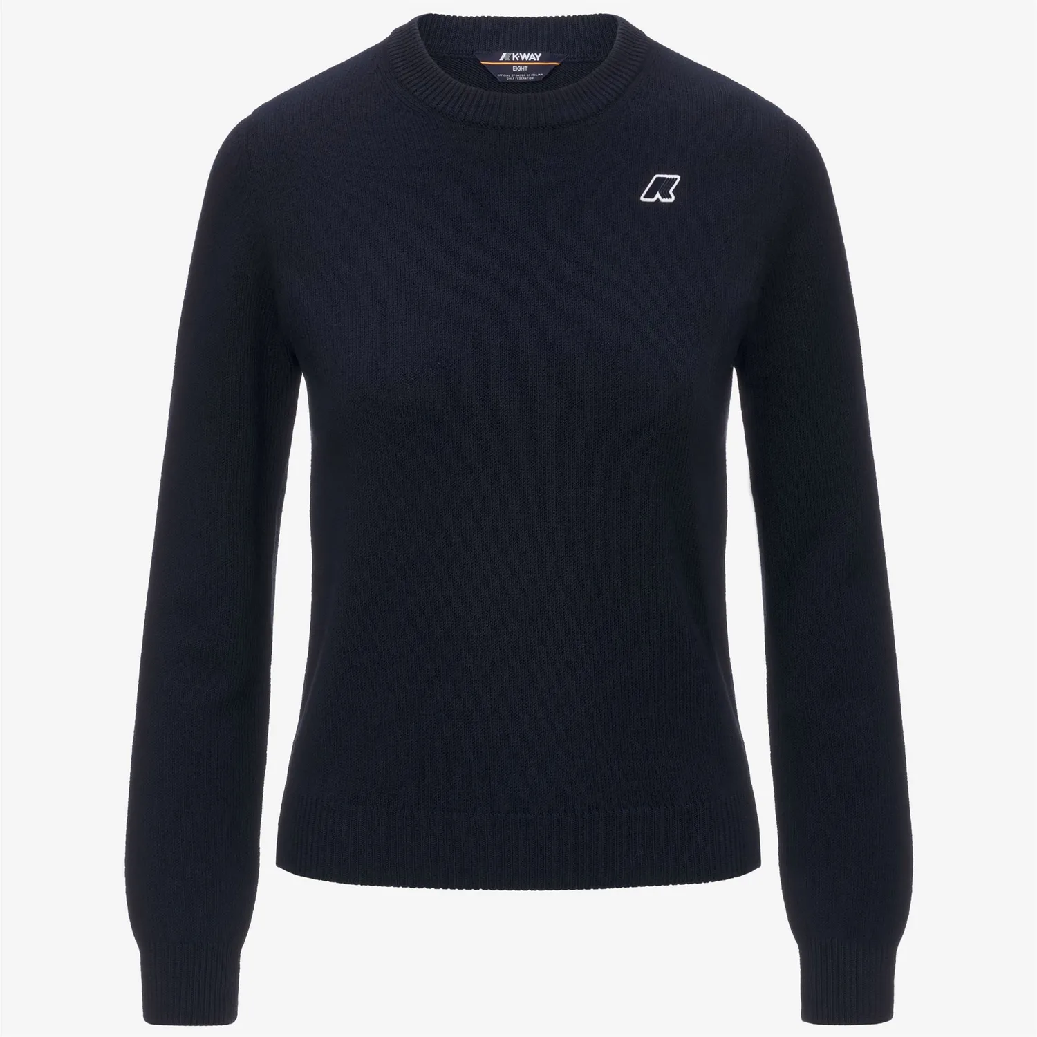 K-Way Abbis Mix Cotton Golf pulover dama albastru