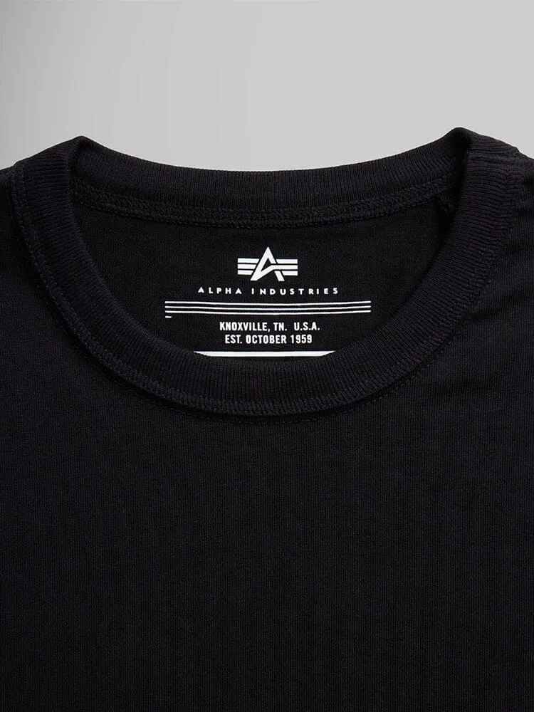 Alpha Industries Essential Relaxed Tee tricou negru bumbac