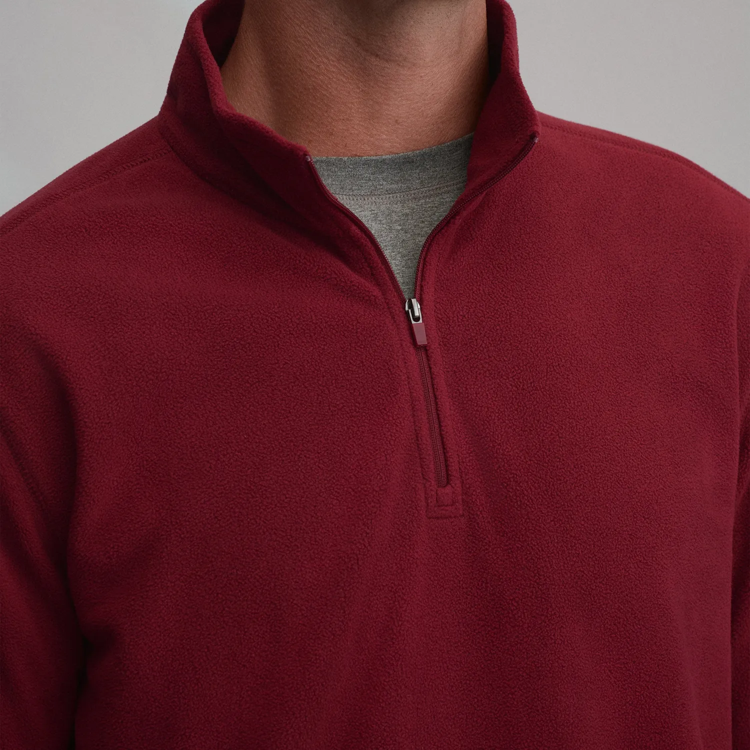 Eddie Bauer Quest 1/4-Zip bluză polar bărbați neagră