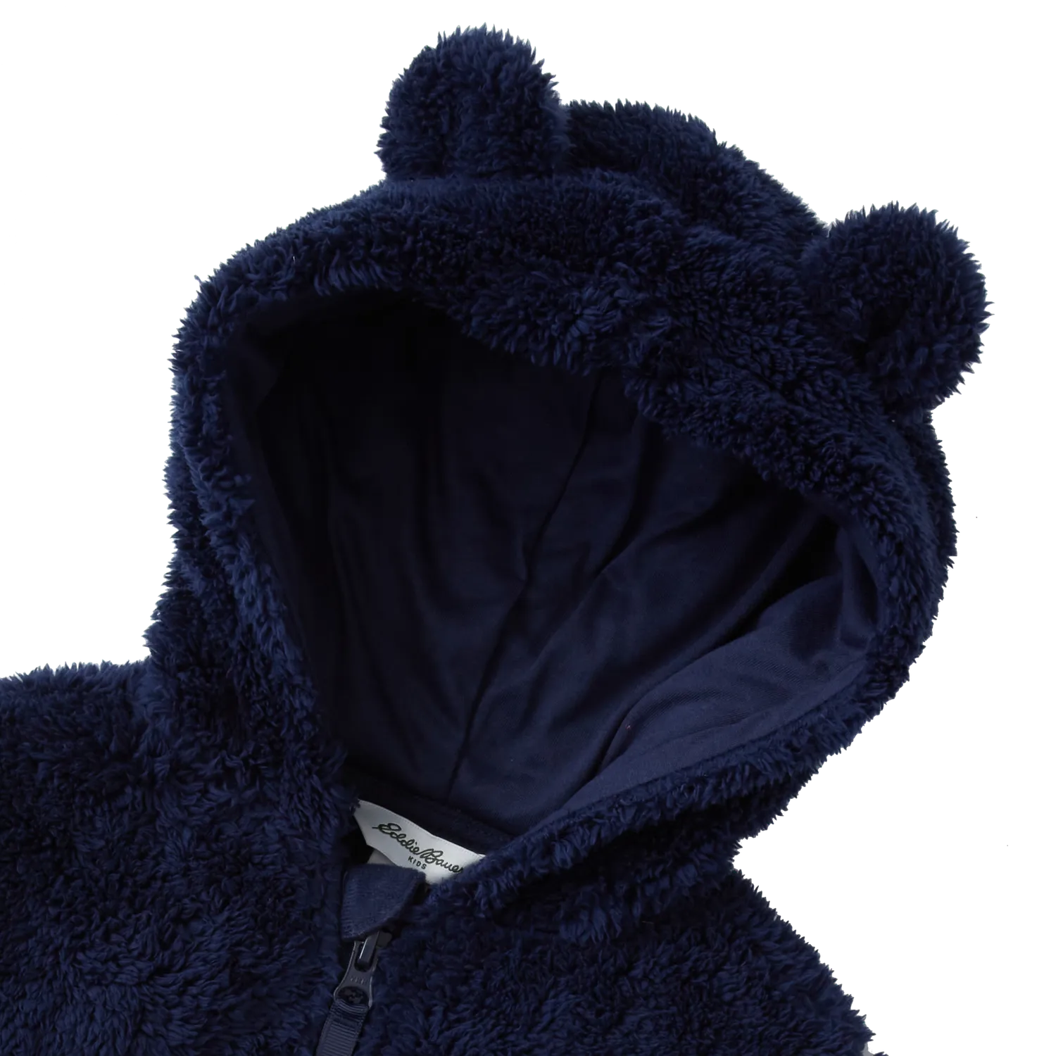 Eddie Bauer Quest Hooded Plush Fleece geacă copii peacoat cu urechi