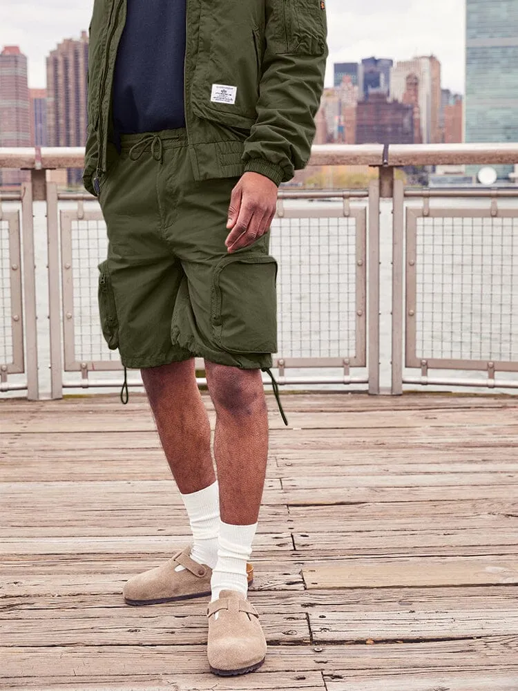 Alpha Industries CWU 36/P pantaloni scurti verde elastic cargo