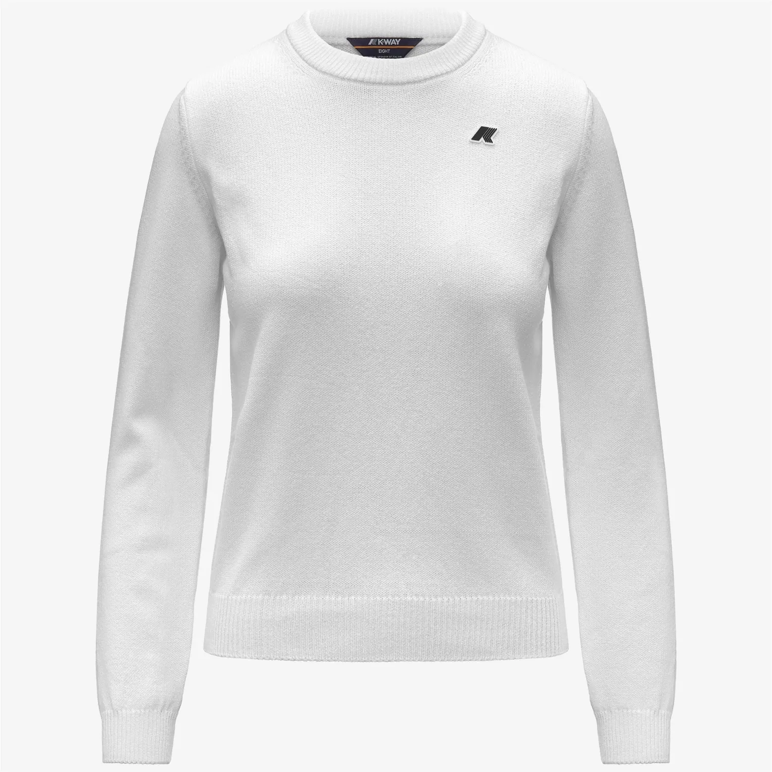 K-Way Abbis Mix Cotton Golf pulover alb dama