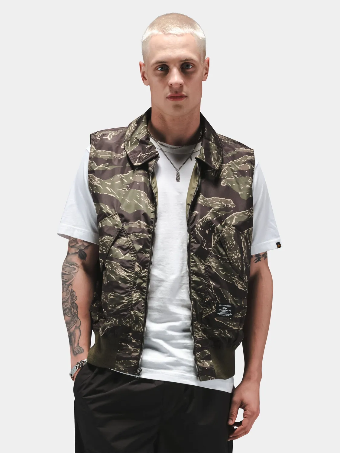 Alpha Industries CWU 36/P vesta gri camo usoara