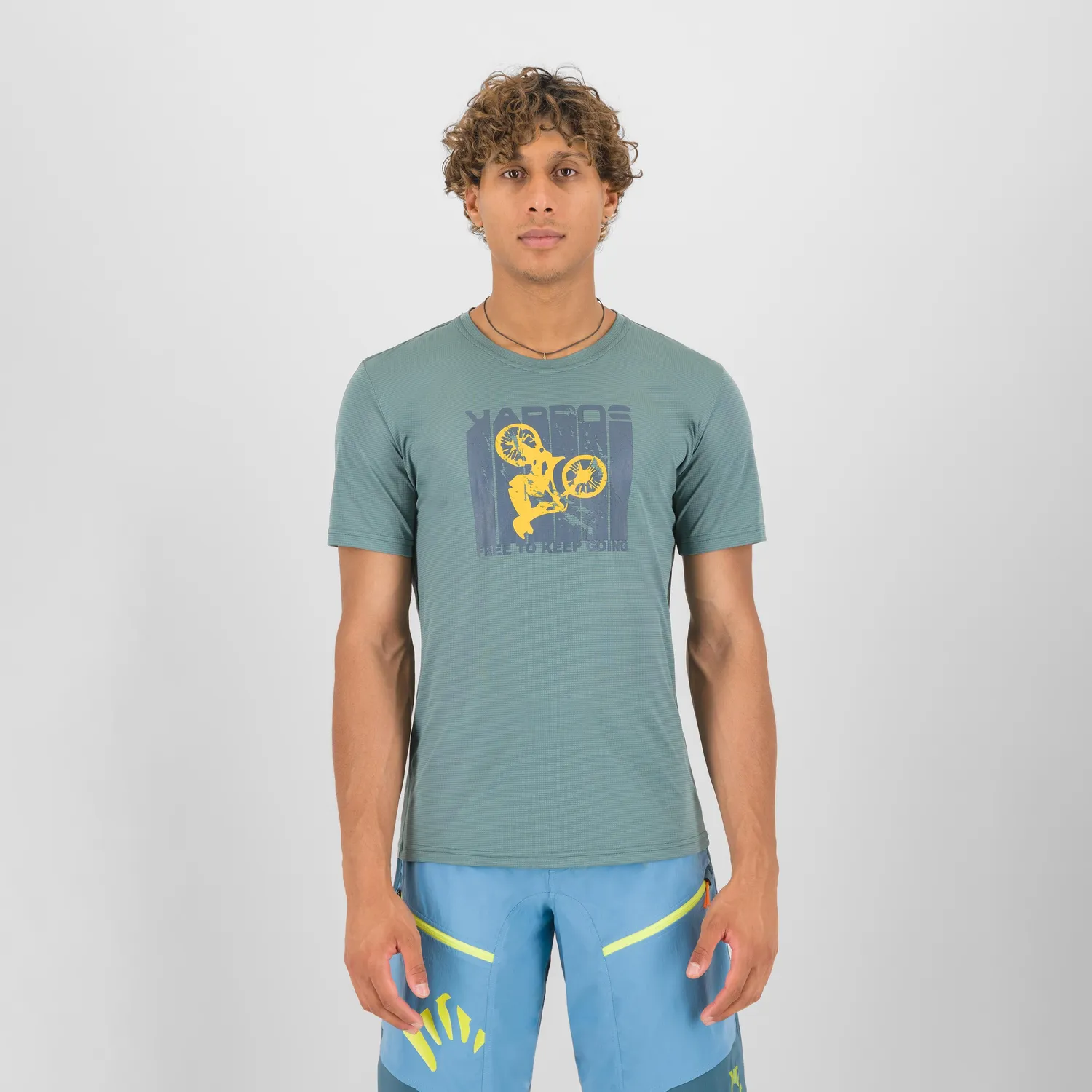 Karpos Val Federia Tee tricou ciclism elastic