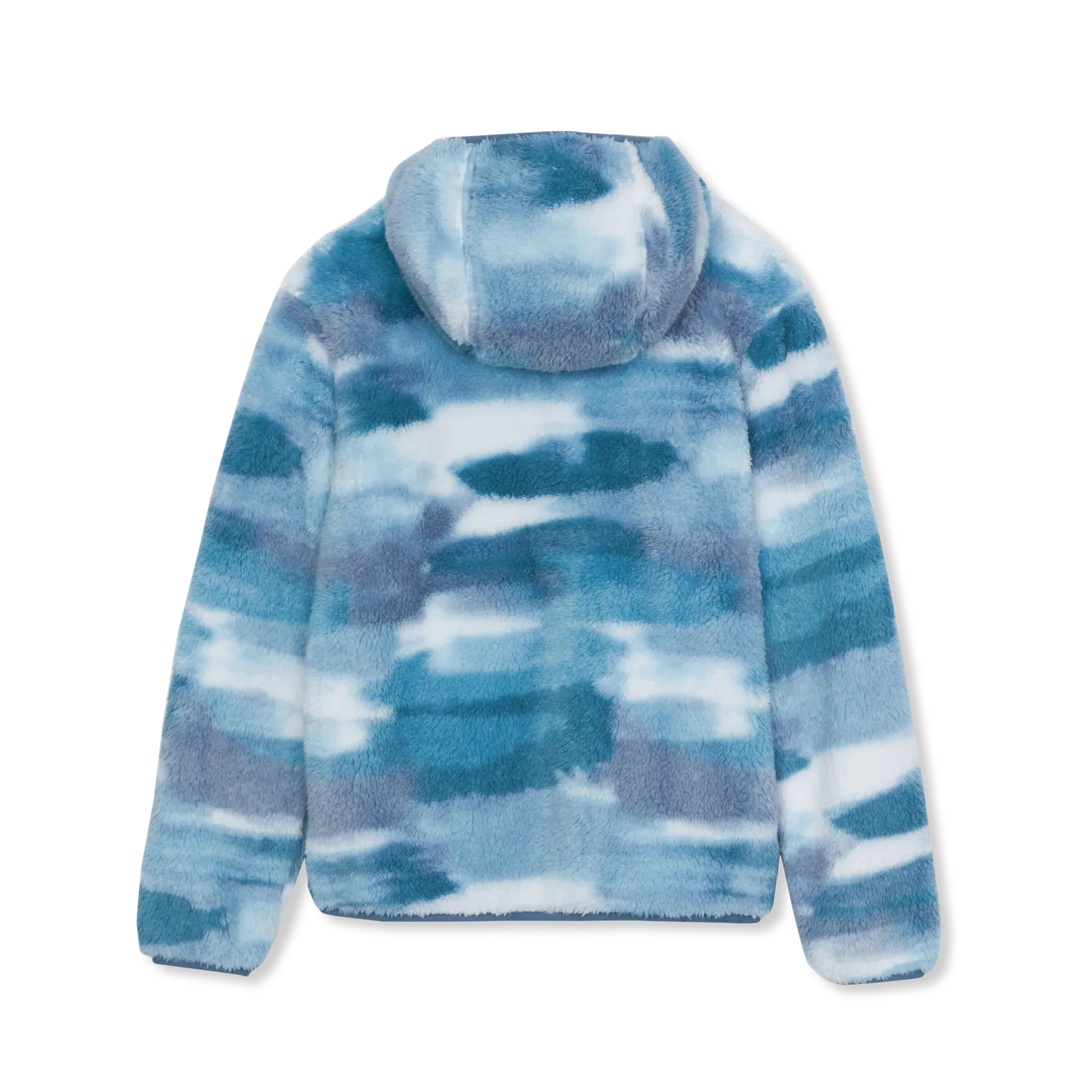 Eddie Bauer Quest geaca fleece copii China Blue imprimeu calduros